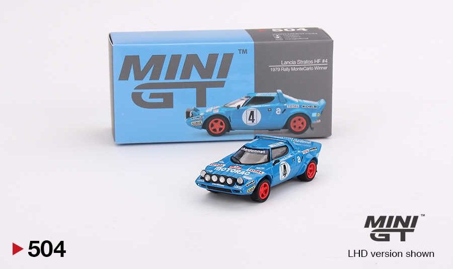 KOVOVÉ A RESIN MODELY | Lancia Stratos HF #4 Winner Rally Monte Carlo 1979 S Figurkami Ixo 1 43 D7091