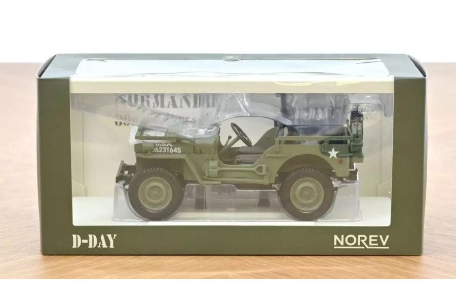 Véhicule miniature - Jeep Willis - Emmaüs Longjumeau
